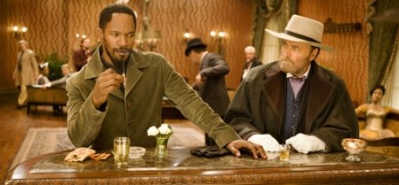Jamie Foxx und "Django", äh Franco Nero (Bild: Sony Pictures)