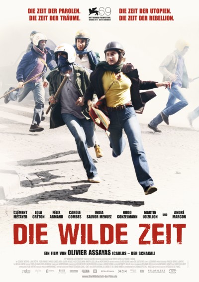 Die wilde Zeit - Plakat