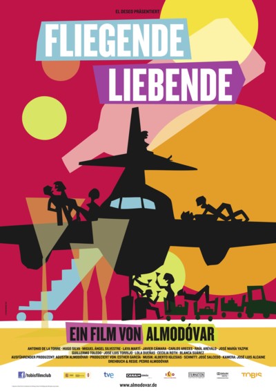 Fliegende Liebende - Plakat