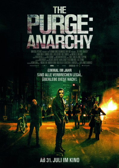 The Purge Anarchy - Plakat
