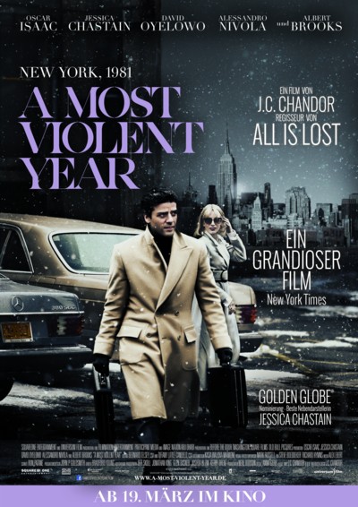 A most violent year - Plakat