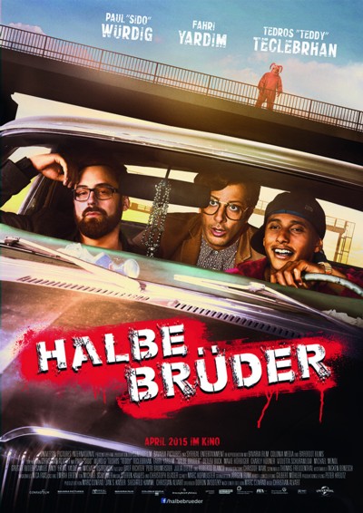 Halbe Brüder - Plakat