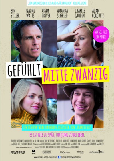 Gefühlt Mitte Zwanzig - Plakat