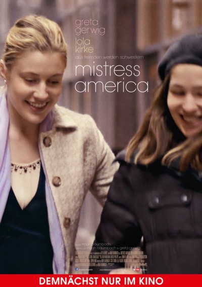 Mistress America - Plakat